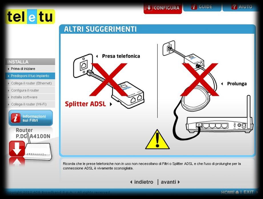 12. Visualizzerai una schermata Altri suggerimenti che ti invita a non