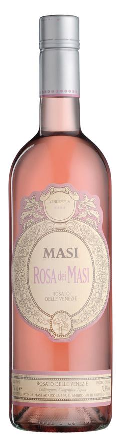 Rosa dei Masi Rosato delle venezie igt È vino rosato fresco e fruttato, ma complesso ed elegante.