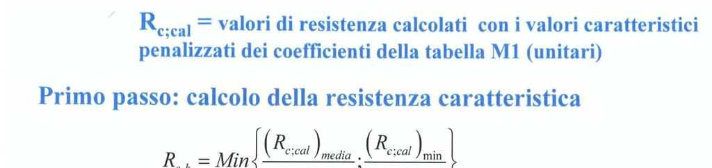 NTC 2008 - Approccio 1 Combinazione 1 (STR) DA1.