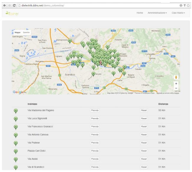 Software Energy Manager La rete di dispositivi E-Corner, tramite le possibili connettività disponibili, può essere gestita tramite