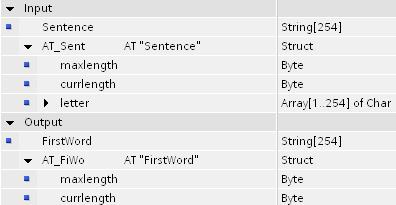 Novità comuni a tutti i linguaggi Il costrutto AT Per accedere alla stessa variabile, con strutture dati diverse