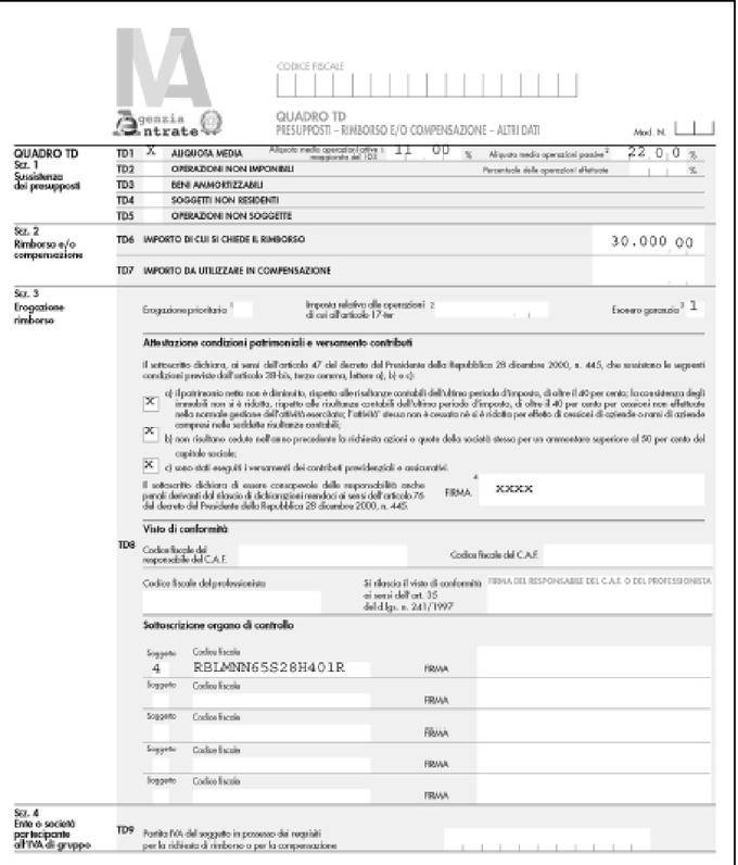 Esempio Si ipotizzi il caso di una società - con organo di controllo composto da un sindaco unico - che ha effettuato nel trimestre di riferimento operazioni