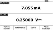 753/754 Manuale d'uso Misura ma 754 DOCUMENTING PROCESS CALIBRATOR Uscita Ingresso 0 1mV, 0 10mV, 0 100mV, 1 5V, 0 1V, 0