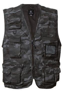 New Safari MULTIPOCKETS WAISTCOAT POLYESTER/COTTON GILET