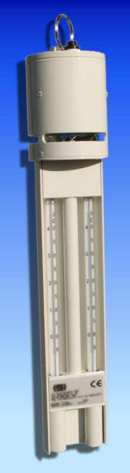 PARAMETRI FISICI DELL ARIA - UMIDITA Psicrometro È lo strumento di misura dell umidità relativa.