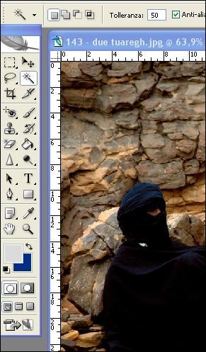 RITOCCARE LE IMPERFEZIONI - 1 a) SELEZIONARE PARTI DELL IMMAGINE: - STRUMENTO