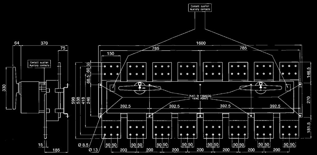 Example: ECNP01253000O becomes EDNP01253000O nota: per gli ordini in Italia sostituire con la J la E iniziale nel codice prodotto CNP 2500A:4000A 3-4 pole DNP 2500A:4000A 3-4 pole A A B C D E E F G H