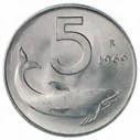 5 IT - Lotto di due monete FDC 10 4942 2 Lire 1948 - Mont.