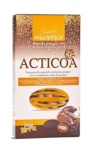 Maxtris Arriba Mandorla tostata avvolta da uno strato di cioccolato al latte con note di vaniglia e ciliegie da