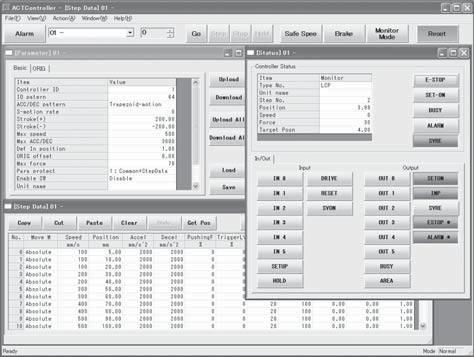 Contenuto W2 q Software controllore (CD-ROM) w Cavo di comunicazione e Cavo US (Cavo tra il PC e l'unità di conversione) Controllore/Driver compatibile Controllore motore passo-passo (Servo/2 VDC)