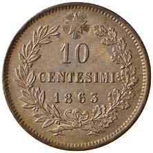 10 Centesimi 1862 