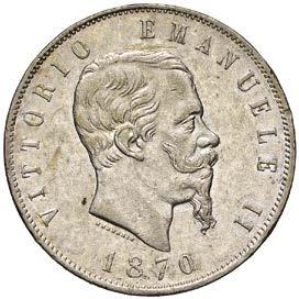 285. 5 Lire 1869