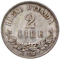 2 Lire valore 1863