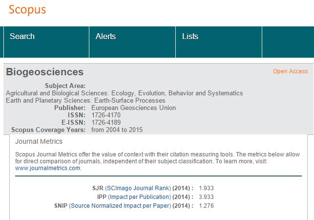 ATTENZIONE: Le tabelle pubblicate da ANVUR contengono solo le categorie specifiche, non quelle generiche: Ecology, Evolution, Behavior and Systematics NON Agricultural and