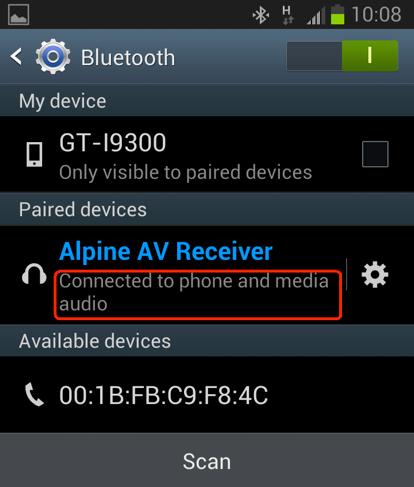 3. Updating the Bluetooth Firmware ATTENZIONE Non aggiornare il firmware Bluetooth
