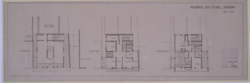 Disegni per la casa d'affitto Cattaneo a Cernobbio Credits foto