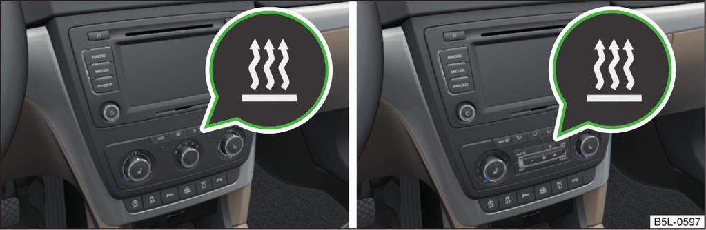 Quando è in funzione, il riscaldamento supplementare (riscaldamento autonomo) consuma il carburante contenuto nel serbatoio del veicolo e controlla automaticamente il livello di riempimento.