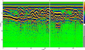 Fig. 3: Sezione radar.