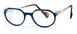 uvex mercury 9155 Occhiale di protezione sottile da uomo, in acciaio blu L occhiale si adatta bene al taschino della giacca grazie al suo design