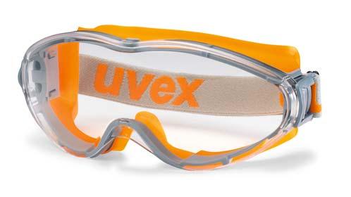 uvex ultrasonic 9302 Occhiale a mascherina dalla vestibilità straordinaria Combinazione di materiale rigido e morbido che si adatta perfettamente a ogni forma del viso Il trattamento delle lenti con