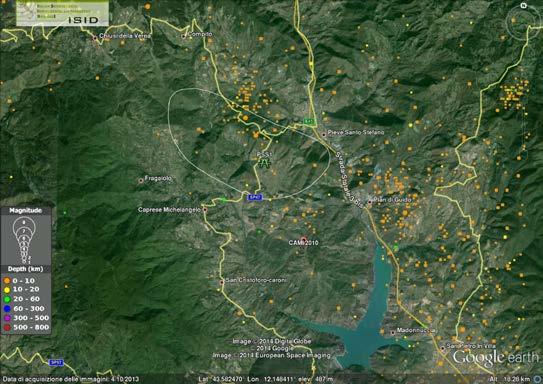Produzione CO 2 in Toscana Sismicità 1985-2014 Monitoraggio sismico INGV http://iside.rm.