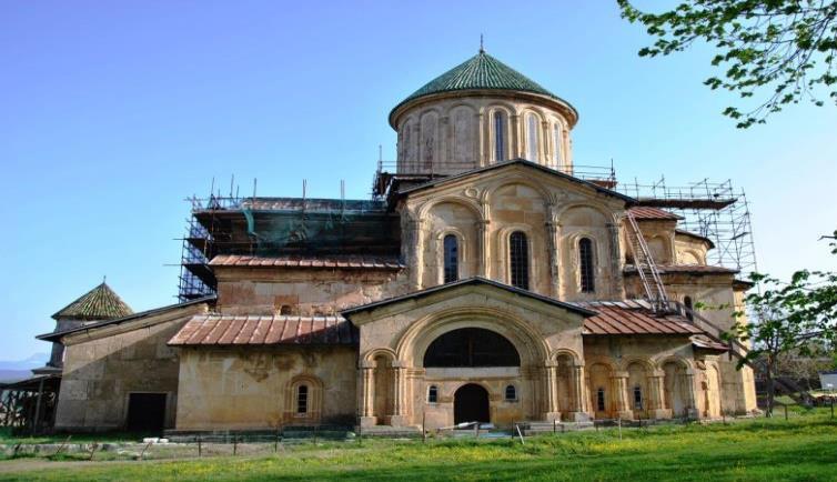 Foto 5: monastero di Gelati Il complesso di Gelati, illustratoci dal Prof.