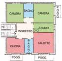 ME149A MESTRE (laterale Corso del Popolo adiacenze nuovo polo universitario), terzo piano ampia metratura, composto da ingresso, ampio soggiorno, cucina abitabile, tre camere grandi, bagno,