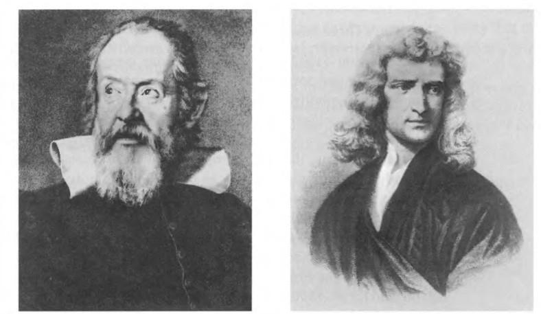 Galileo e Newton Galileo: Padre della fisica moderna.
