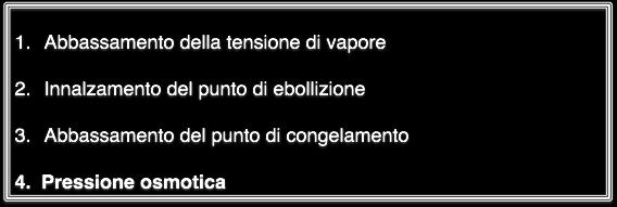 PROPRIETA COLLIGATIVE LE SOLUZIONI Proprietà fisiche delle soluzioni che non