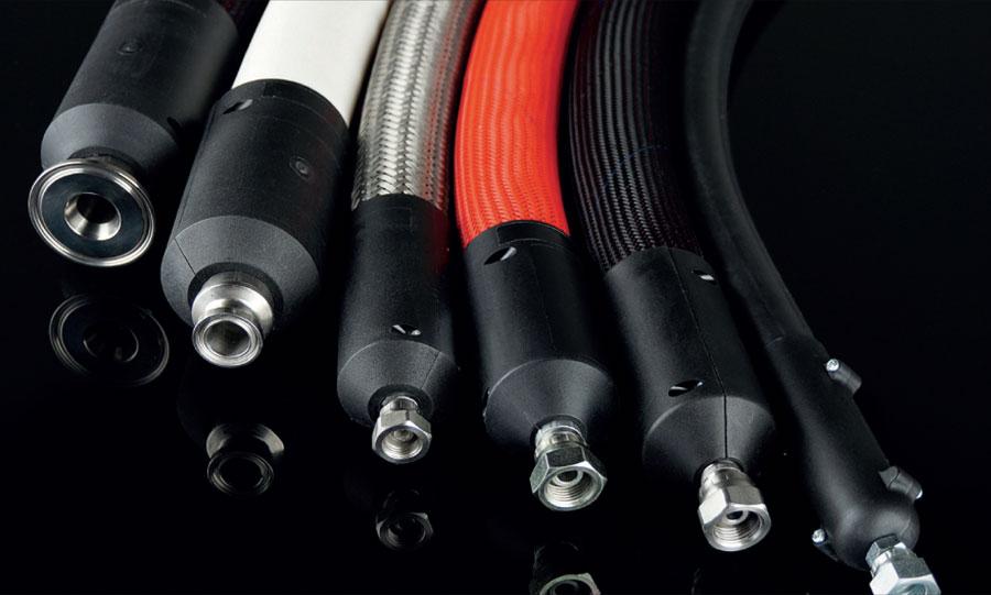 Tubi flessibili riscaldanti cavi riscaldati Specificazioni: Type: KW KW: Nucleo PTFE Liscio e treccia esterna in acciaio inox per la bassa di esercizio.