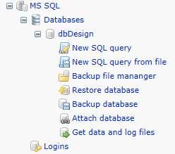 DBMS MS SQL Server: web-hosting Somee Somee, made in USA, offre un hosting Microsoft (free) dotato sia di tecnologia ASP che della più recente Asp.NET.