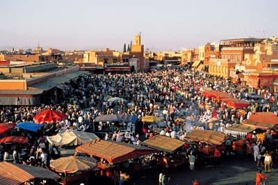Marrakech Chiamata anche la città rossa, Marrakech è la quarta città per dimensioni del Marocco dopo la capitale, Fez e Casablanca.