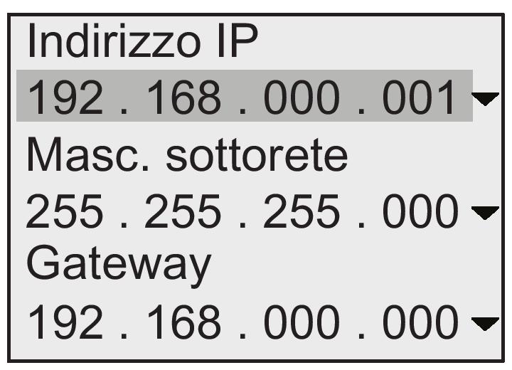 Programmazione di 3.8 Configurazione di funzioni aggiuntive per 3. Premere OK per confermare "1". 4. Premere o per spostare il cursore in "2". 5. Premere OK per confermare "2".