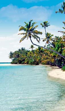 soggiorno, per cibo e bevande nel ristorante. Tempo a disposizione per relax o per escursioni facoltative. Pernottamento in albergo. 2 giorno: Rarotonga Colazione in albergo.