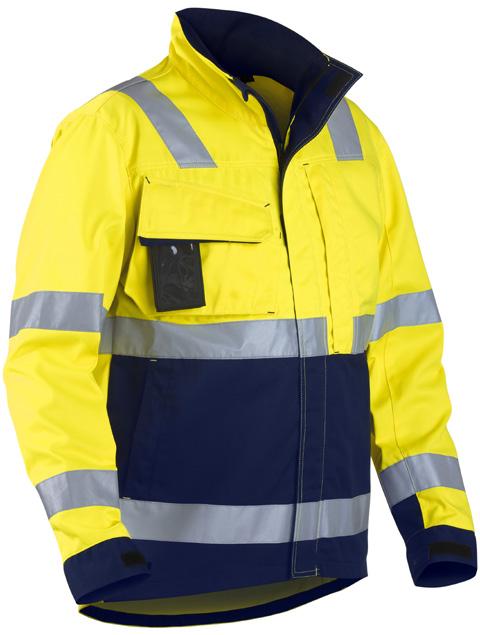 90 4064 GIACCA HIGH VIS 1811 65% poliestere, 35% cotone, twill, finitura idrorepellente, 240 g/m² Giacca High Vis progettata per essere estremamente visibile.