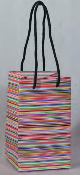 SA Borsa arcobaleno Cod. 42 Formato: cm 15,5+8x24+3,5 Confezioni: 150 pz. e 1,56/pz.