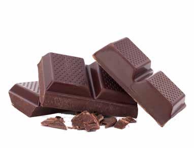 CIOCCOLATO FONDENTE Il cacao contiene amine biogene che sono precursori della serotonina - ormone del buonumore - pertanto può agire come antidepressivo Contiene flavonoidi,