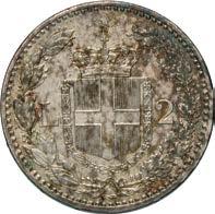 2 Lire 1881 Roma. Pag.