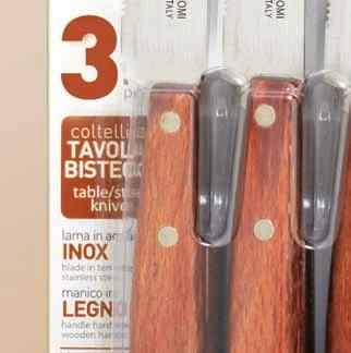 BISTECCA Steak-Knife 11 cm 0,8 mm