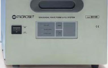 Features: pure sine wave form, output galvanic insulation, professional compact and strong hardware. Interface RS232.