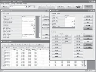 HRS Serie LEC Software controllore/lec-w w Cavo di comunicazione (m) q Software di impostazione del controllore e Cavo US (-mini type) Controllore/Driver compatibile Controllore motore passo-passo