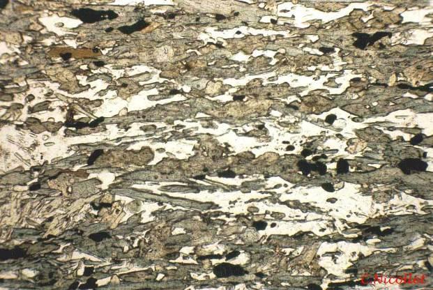 Profondità (km) Anfibolite: roccia femica composta essenzialmente da più