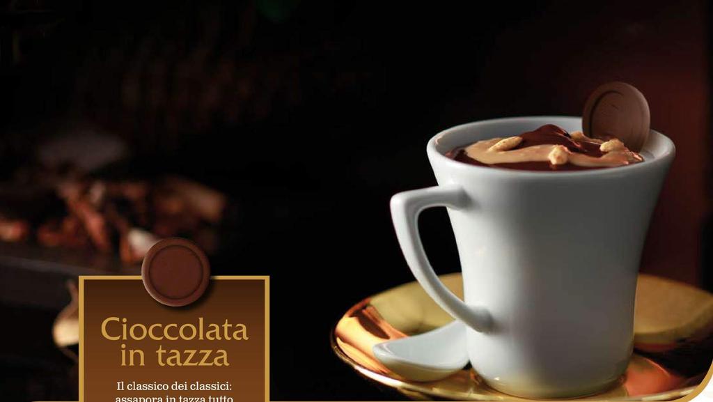 chocolate. Cioccolata al latte Milk chocolate.