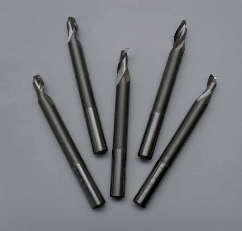 whole-carbide, for aluminium and/or pvc profiles working. Hss right and left bits for aluminium and pvc working.