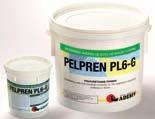 Pedonabilità 8-12 ore Indurimento finale 24-48 ore PELPREN PL6-G Epoxy-poliuretanico bicomponente Elevato potere adesivo Grande tenacia ed elasticità Per uso interno ed esterno Indicato per