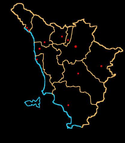 Pitigliano: 81 Progetti: ARSIA, Prov. Ms, Pi, Gr, F.CaRiPISA, F.