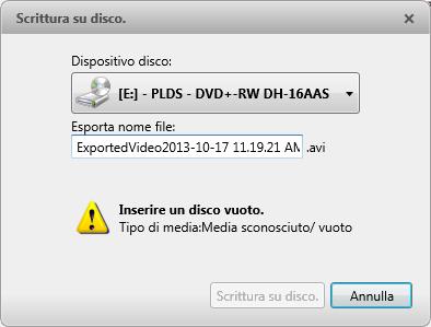 ACC5 Core Web Client Per esempio, se si immette 5 min. 0 sec., ogni 5 minuti verrà esportata un'unica immagine. 12. Cliccare Modifica area immagine per esportare soltanto parte dell'immagine video.