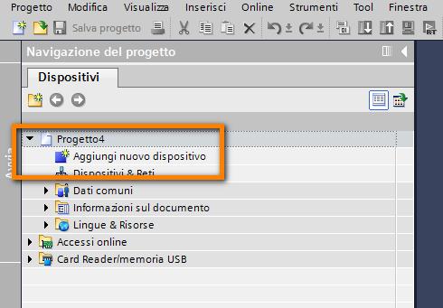 cliccare su Aggiungi nuovo dispositivo