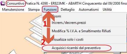 FASE CONSUNTIVO: 1-2) Nel consuntivo di lavoro