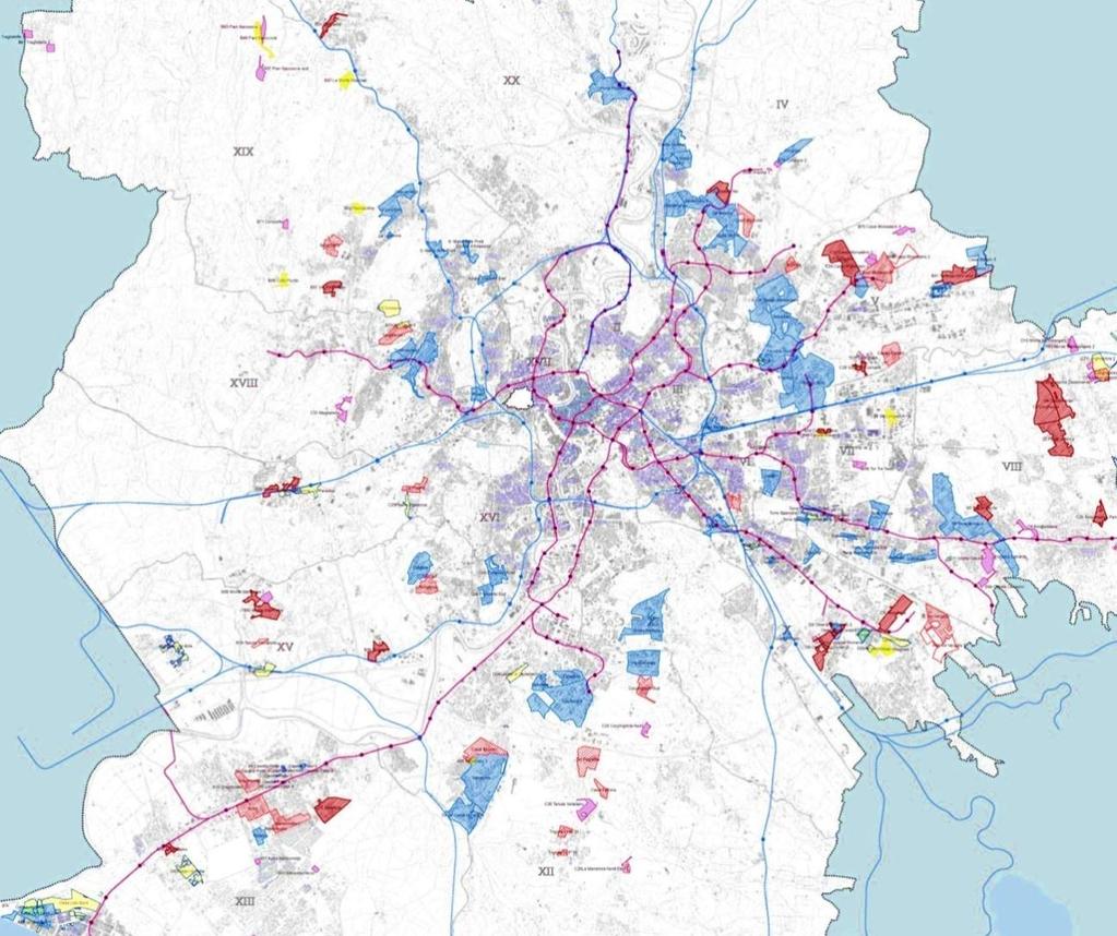 LUOGHI PRIVILEGIATI DI INTERVENTO La città pubblica degli anni settanta: i